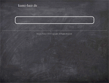 Tablet Screenshot of kami-hair.de